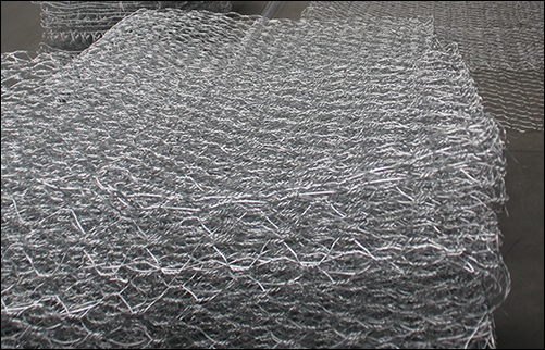 Hot-dip galvanized steel wire twisted mesh gabions