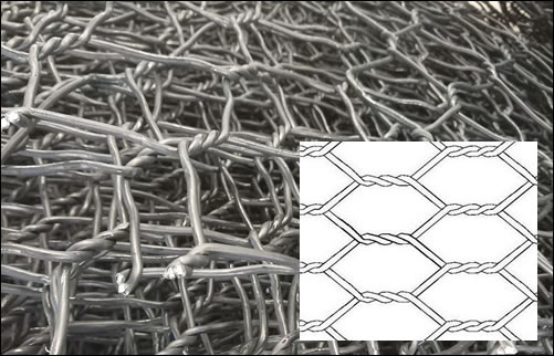 Double torsion twisted high tensile steel wire mesh